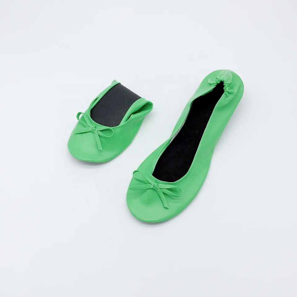 AKA 2023 Ladies flats wedding folding shoes hot pink after party pumps for women