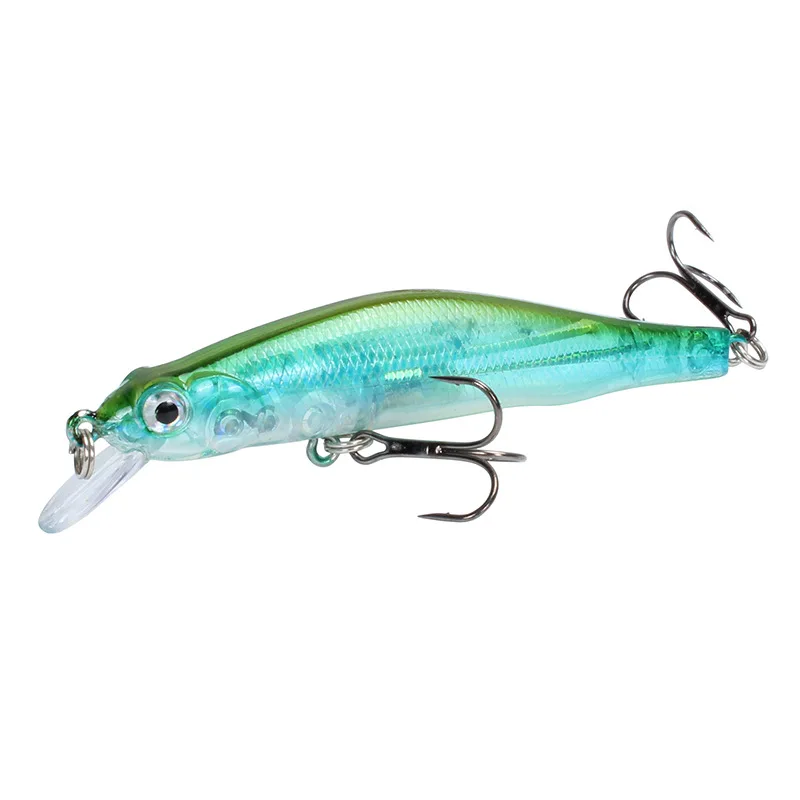 Magnet 90mm centrifugation megabass swim minnow long cast blue blue 3d lure eyes