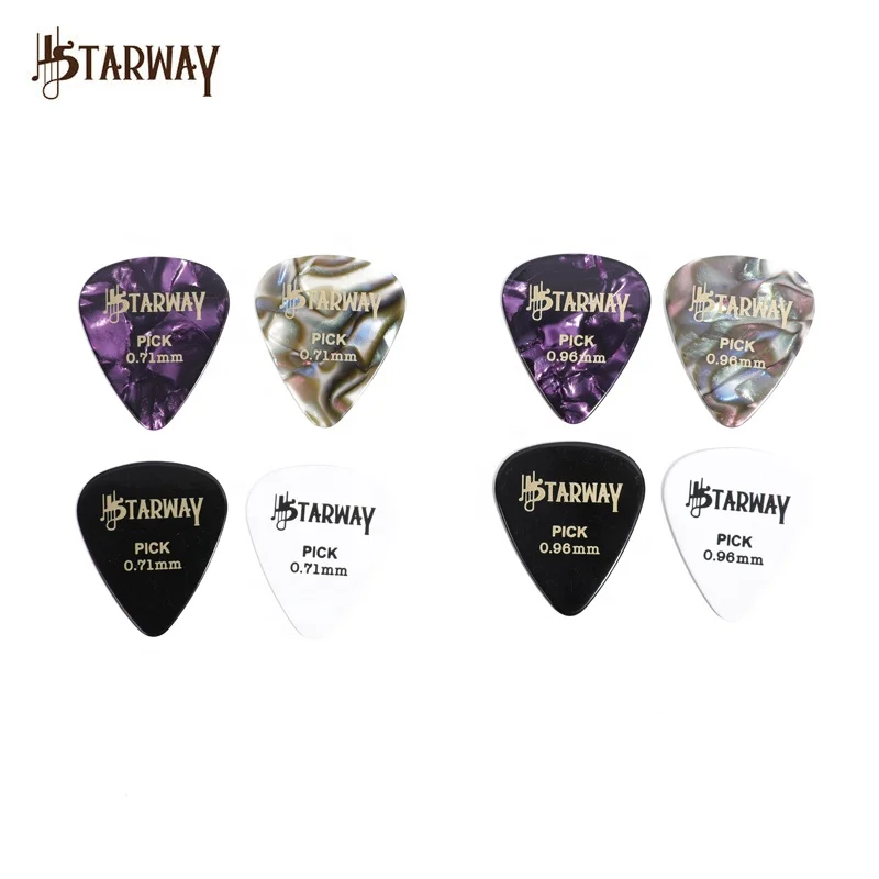 Plectrum целлюлоидная флуоресцентная гитара электроплавная выбор бас-акустической гитары аксессуары