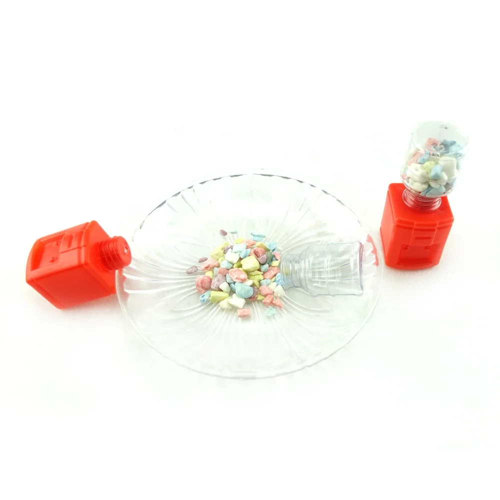 VC-081 Hot-sale funny mini water dispenser toy candy sweet soft chewy stone