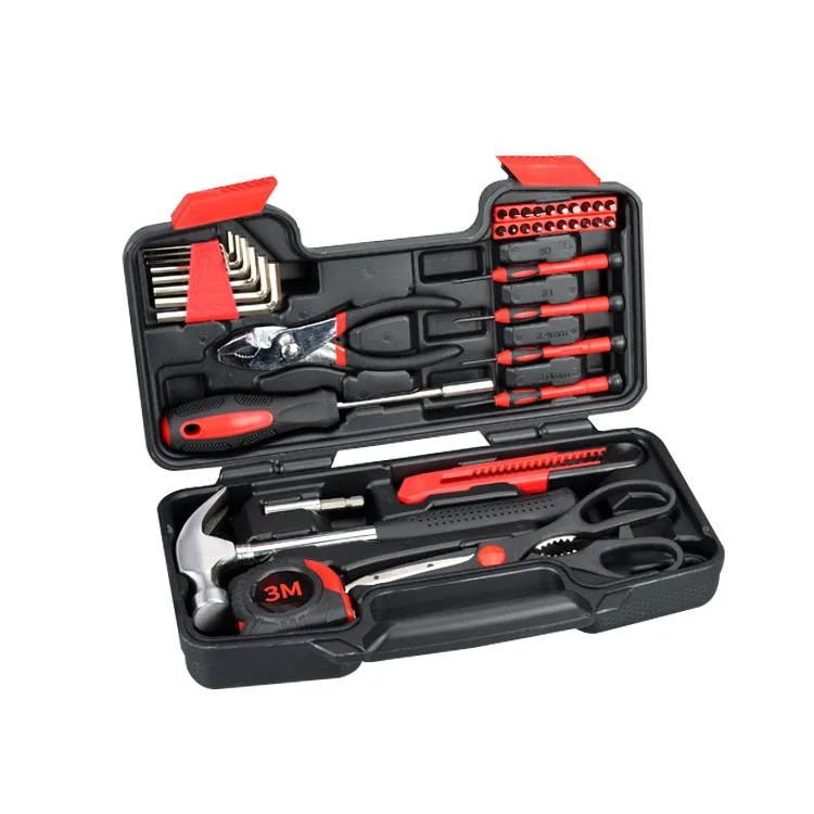Factory Tool Combination Set 39 Piece Carp Pliers Telecommunication Batch Combination High Quality Assortment Toolbox