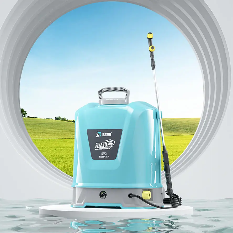 High Quality Pp Plastic Electric Control Electric Lithium Battery 20l Knapsack Sprayer Agricultural Sprayer Low Moq