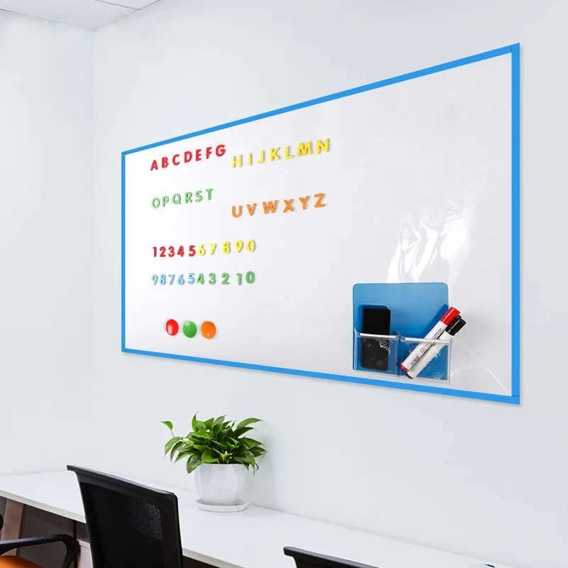 Hot Sale Wallpaper Roll Dry Erase Board Flexible Roll up Whiteboard for wall