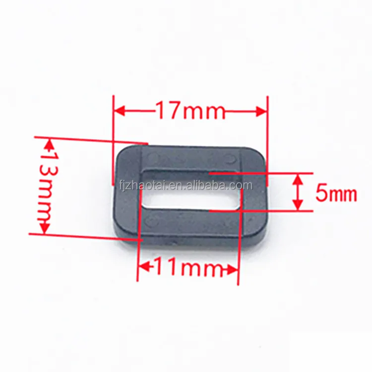 Wholesale high quality cheap plastic slider tri glide adjustable buckle plastic custom belt buckle for backpacks