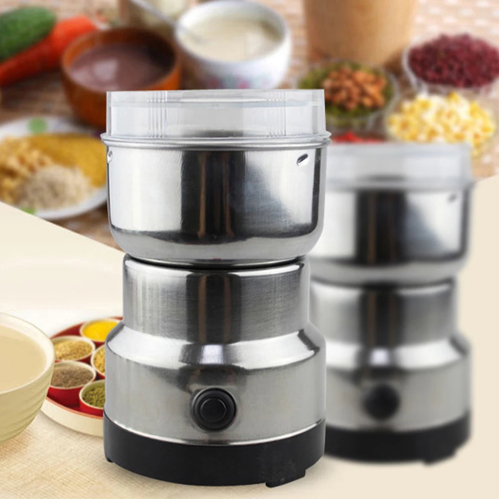 316 Stainless Steel Household Multifunctional Small Coffee Grinder Electric Grinder For Pepper And Chinese Prickly Ash