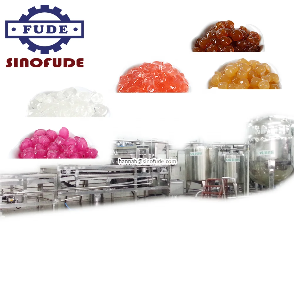 Agar (Crystal) Jelly Ball making machine Taiwan new product agar jelly ball making machine agar jelly ball production line