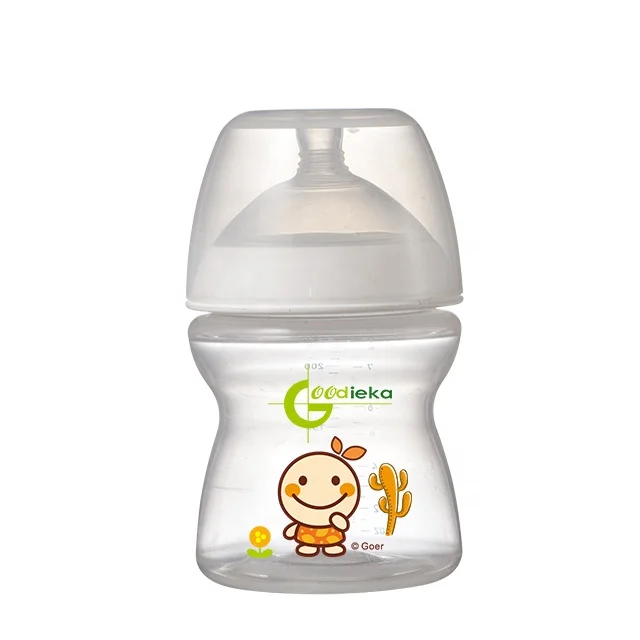 
Good ieka Breast Feel Nipple Feeding Bottle 