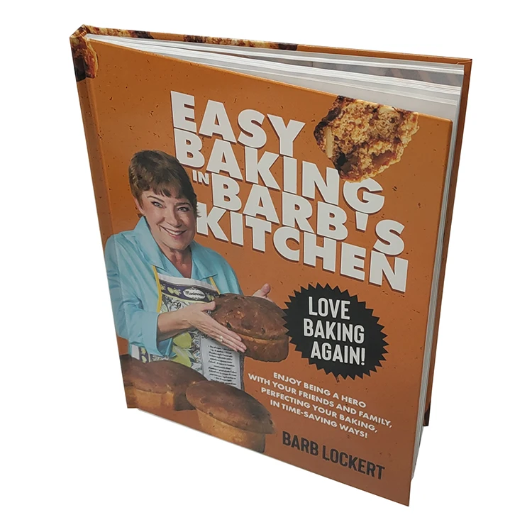 Hardcover coffee table Book Printing Custom Professional Cookbook Printing Recipe Book Printing