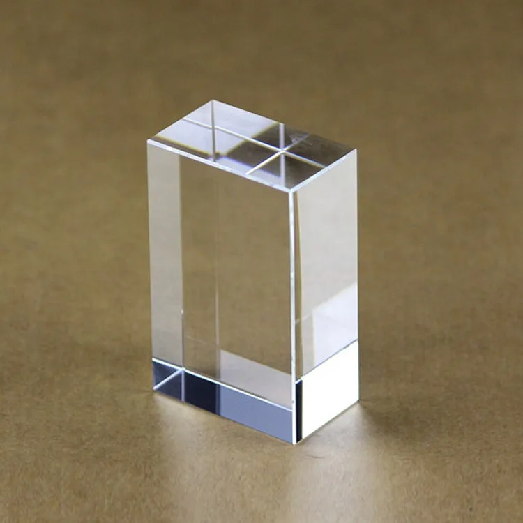 Guangzhou Cheap Wholesale K9 Crystal Glass Cube Custom 3d Laser Engraving Paperweight