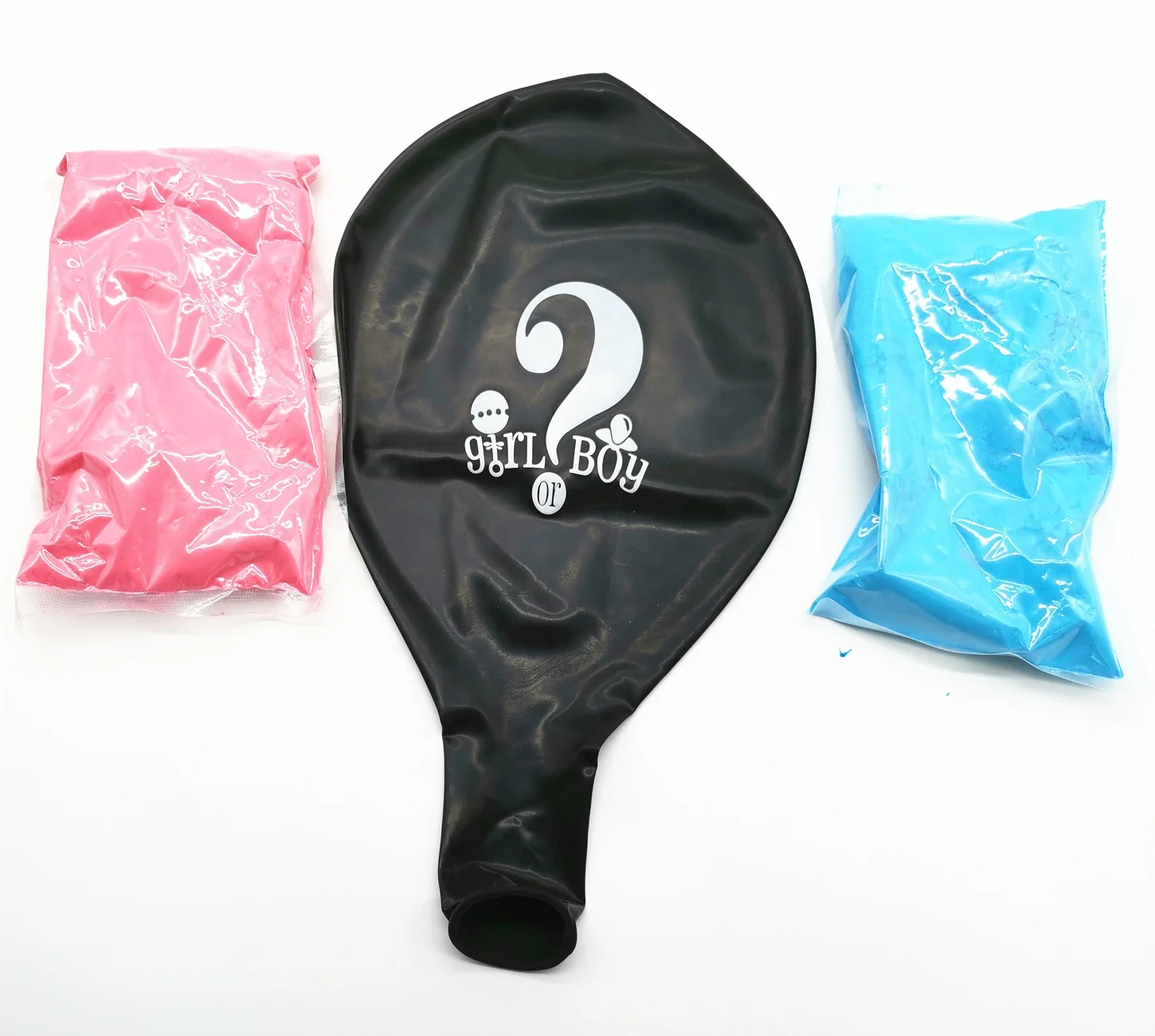 good quality 36 inch Baby Shower Gender Reveal powder Balloon