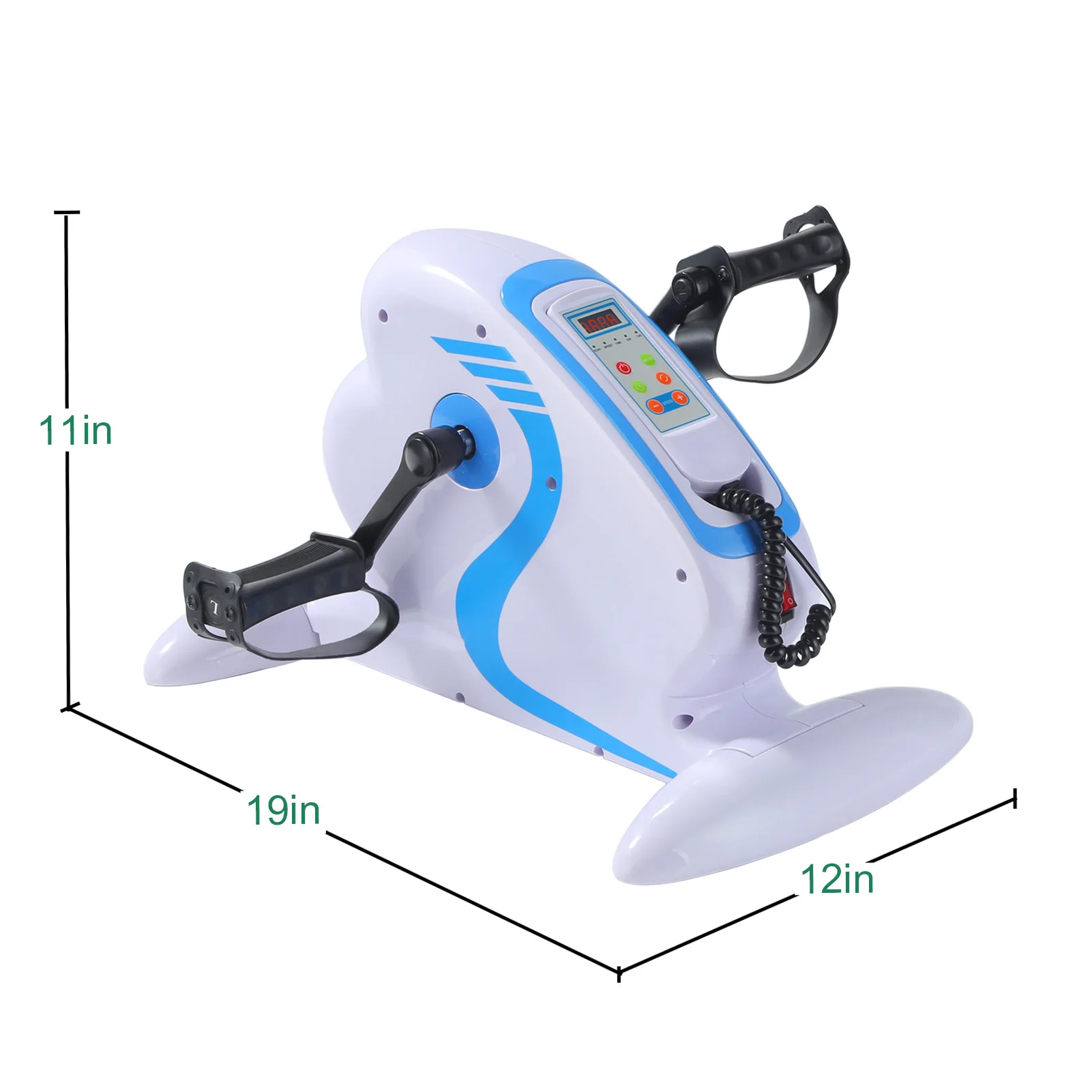 portable leg rehabilitation bike indoor electrical exercise electric mini bike with upgraded pedal optional for senior