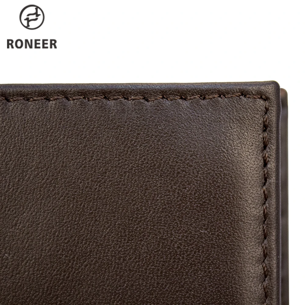  Roneer новый короткий кошелек с защитой от кражи RFID минималистичный для