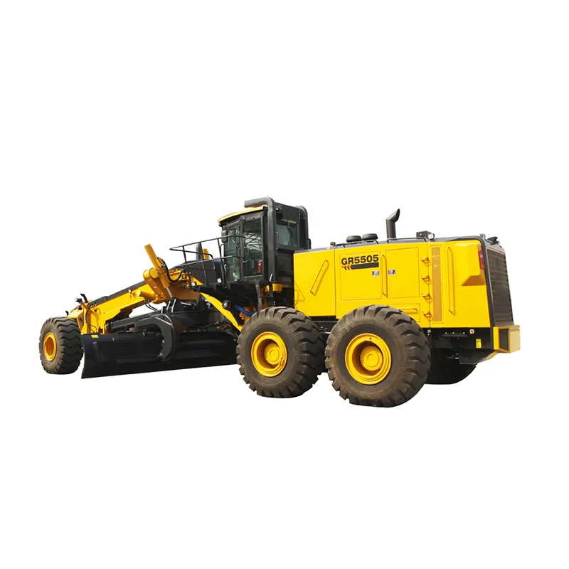 550hp Motor Graders Equipment GR5505 Tractor Road Wheel Grader With Spare Parts Within Construction Machinery