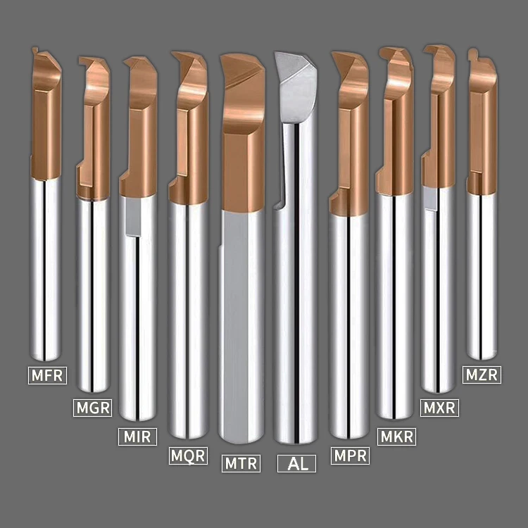 CNC boring cutting tools MIR MGR MXR internal groove coarse find UNC UNF NPT BSW threading milling cutter