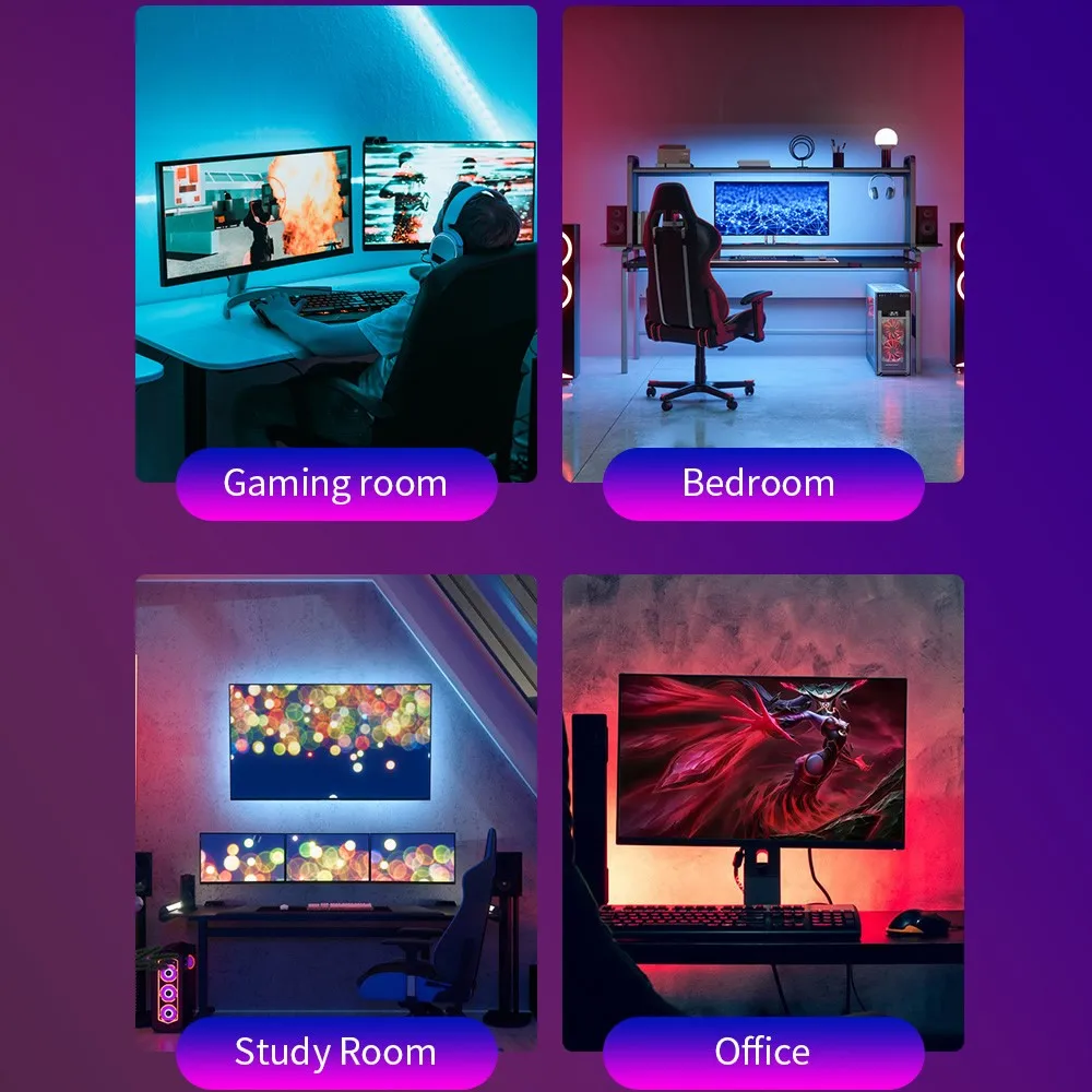 CL Lighting Online Store Suppliers Smart Home Gaming Room Decorative Light PC Sync Led Backlight Strip