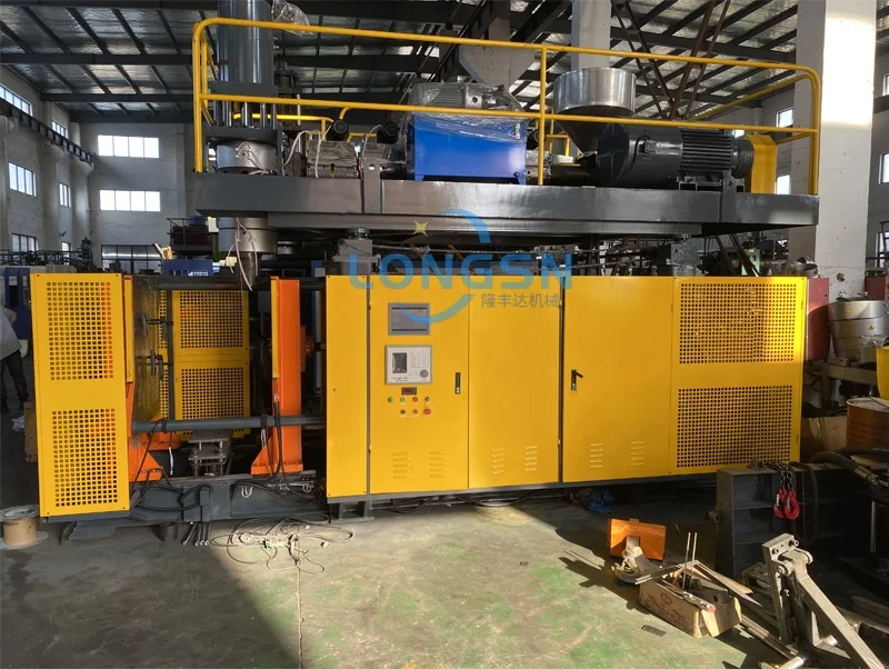 Automatic plastic bottle 5L jerrycan extrusion blow molding machine