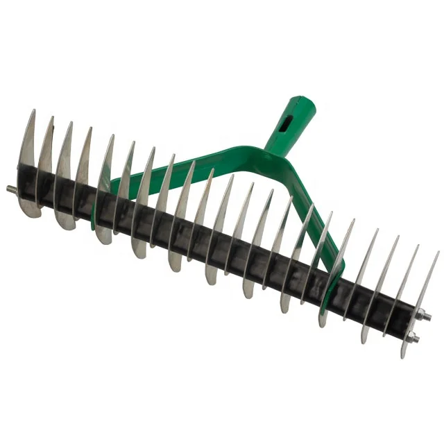 Hantop Gardening Tools 21 Tooth Double Thatching Rake head