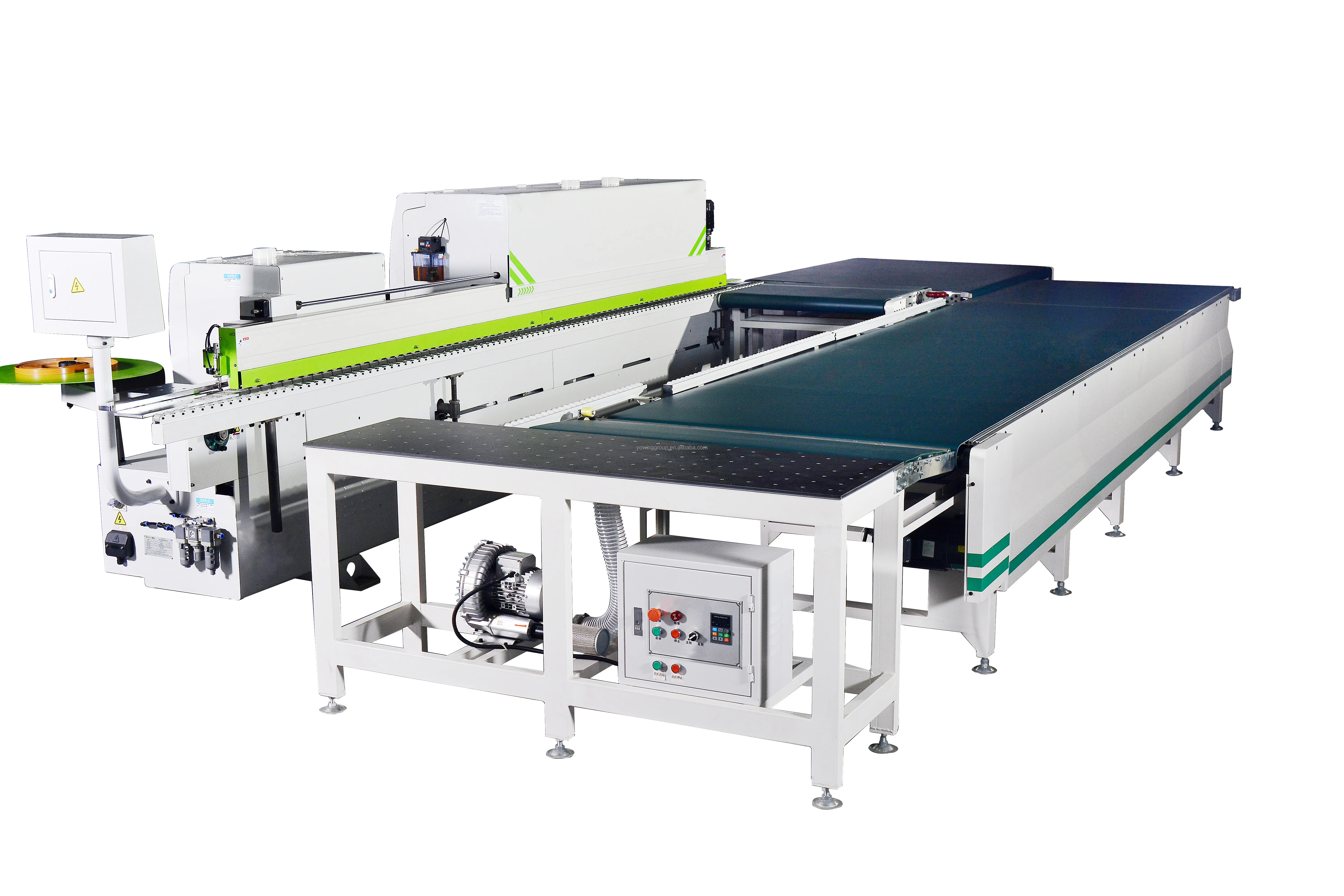 belt return line conveyor roller conveyor feeding table for auto edge banding machine