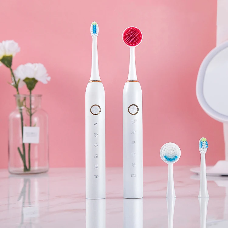 Production line of silicone rubber big head makeup electronic toothbrush set