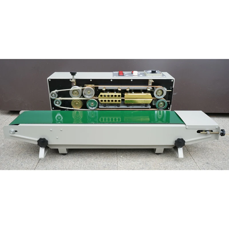 FR-900 continuous film sealing machine Automatic horizontal plastic film bags heat sealing machine