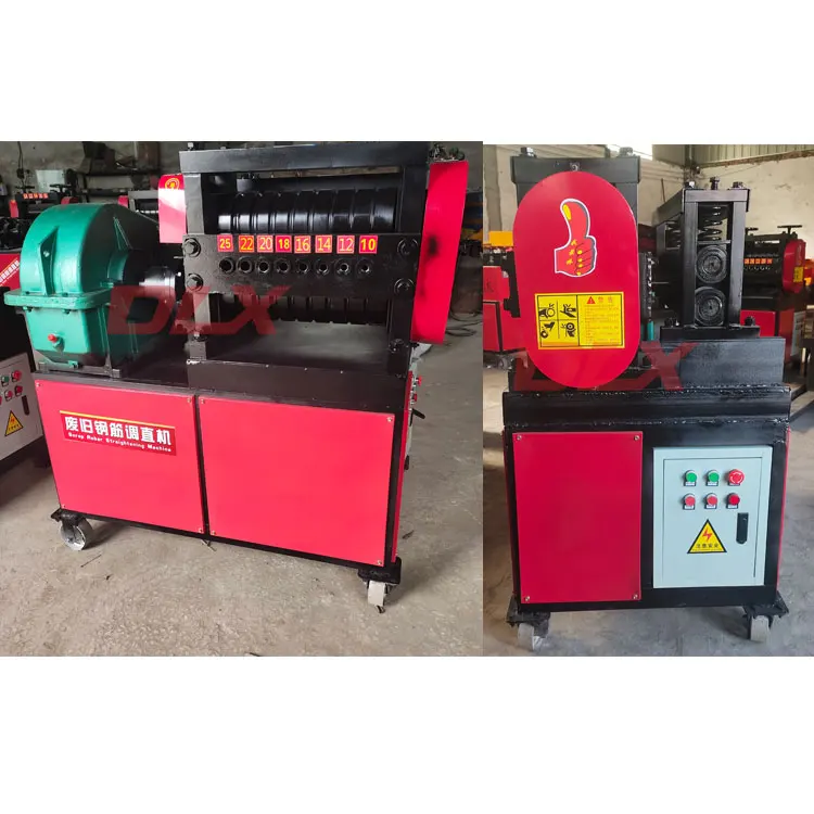 China High Speed Automatic Steel Bar Bending Straightening Machine Rebar Straightening Machine Wire Rod Straightening Machine