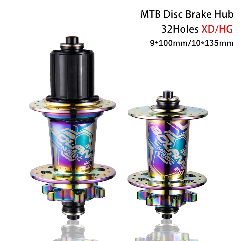 CY Customized Factory Oem Ultralight Bike Wheel Hubs 32/36 Hole Mtb Rear Hub Aluminum Alloy Bicycle Hub