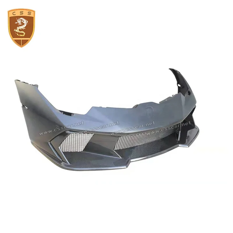 Ворс стиль половина углерода передний бампер для Lambo Huracan LP610 LP580