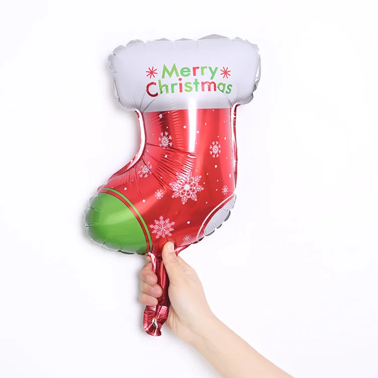 Christmas Ornaments Balloon Christmas Party Decoration Aluminum Helium Foil Balloons