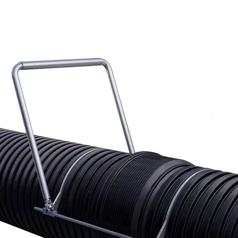 200-400 HDPE двухслойные гофрированные трубы монтажные инструменты ручной натяжитель артефакт