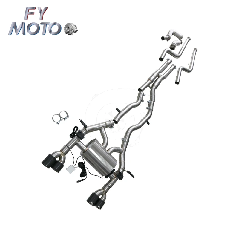 Exhaust Catback M PERFORMANCE for BMW S55 F80 M3 F82 M4 with Valve 2014+