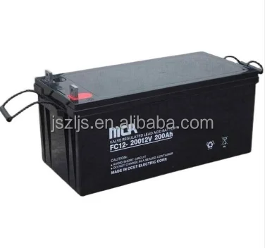 Хранение Солнечной Энергии фотоэлектрической энергии аккумулятора fc12-200