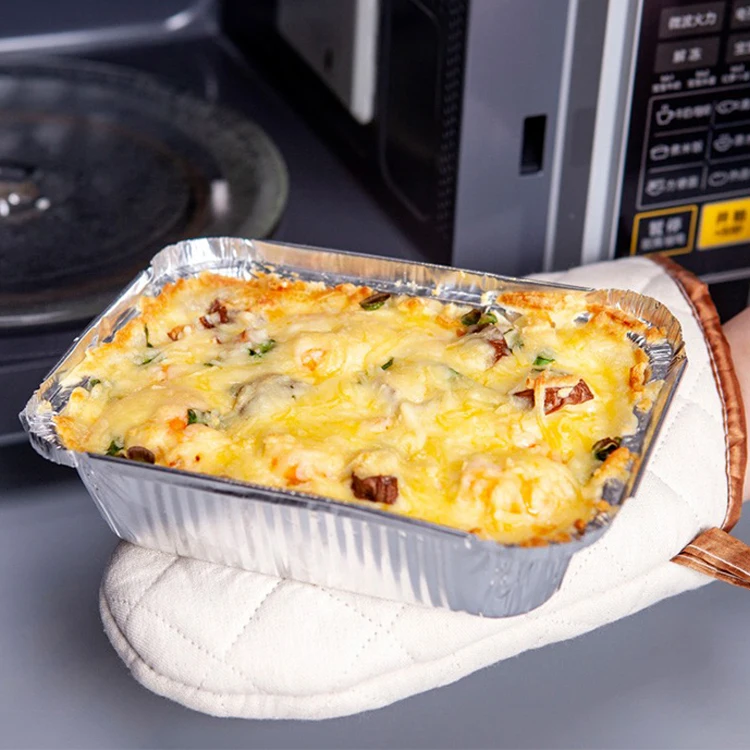 Aluminium Foil Catering Serving Trays Takeaways Disposable Aluminium Food Tray