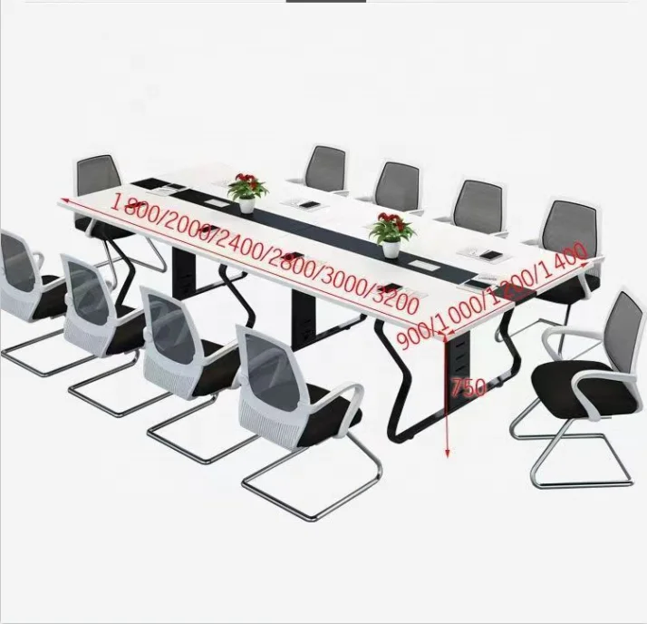 new design Melamine finish conference table for office meeting