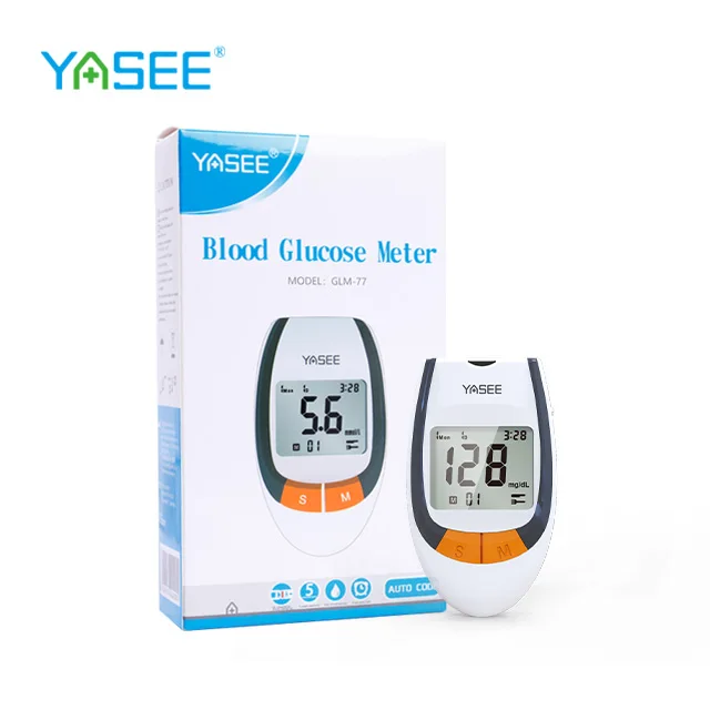 YASEE GLM-77 glucometer Portable Blood Lipid Tester Quick Blood Test  Lipid Meter with CE