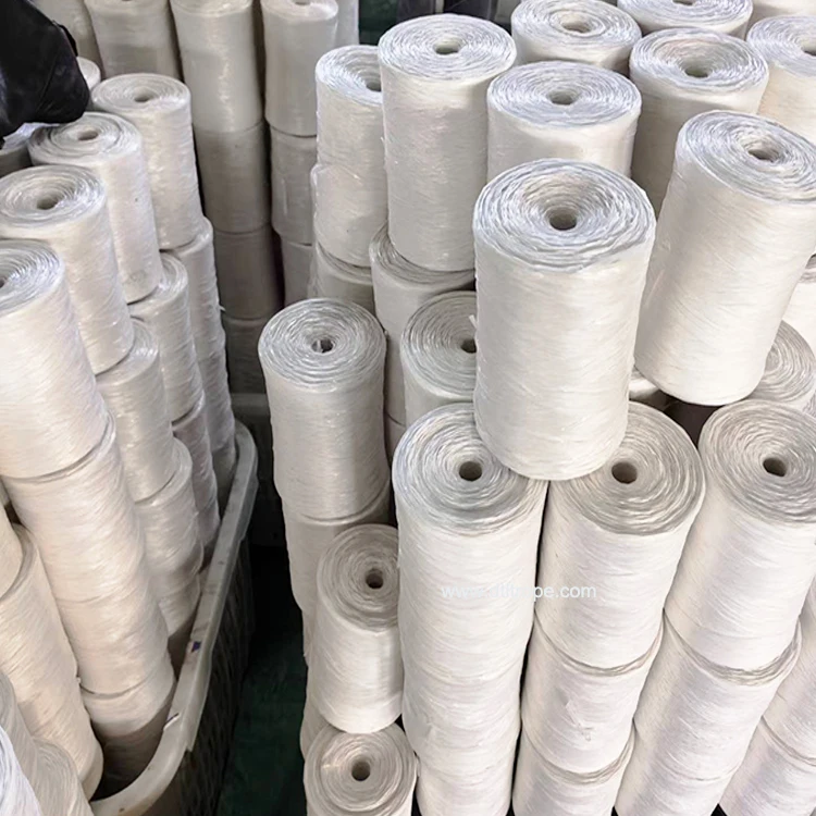 Hot Sale Customized Size UV Treated Agriculture Packing Fibrillated Hay Plastic Polypropylene PP Raffia Twine Baler Rope 2mm 3mm