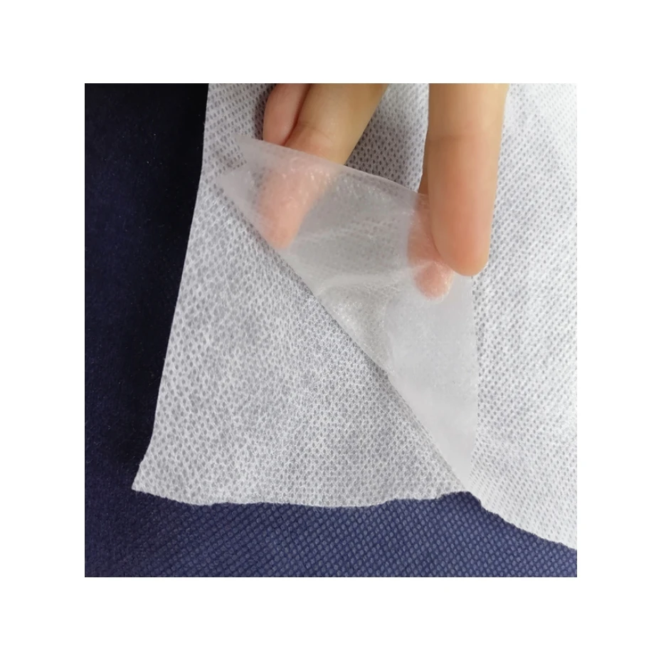 Protective Coveralls Suit Fabric Material PP Sss Non Wovens Laminated Breathable Pe Film