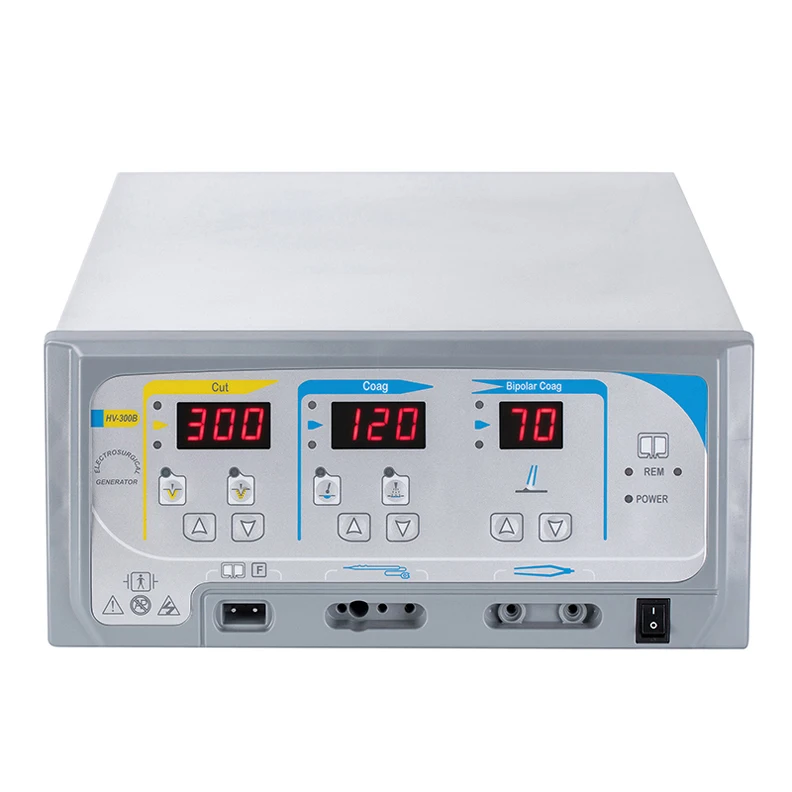 300W HV-300B High Frequency Electrosurgical Generator Electrocautery Diathermy Machine Surgical Equipment
