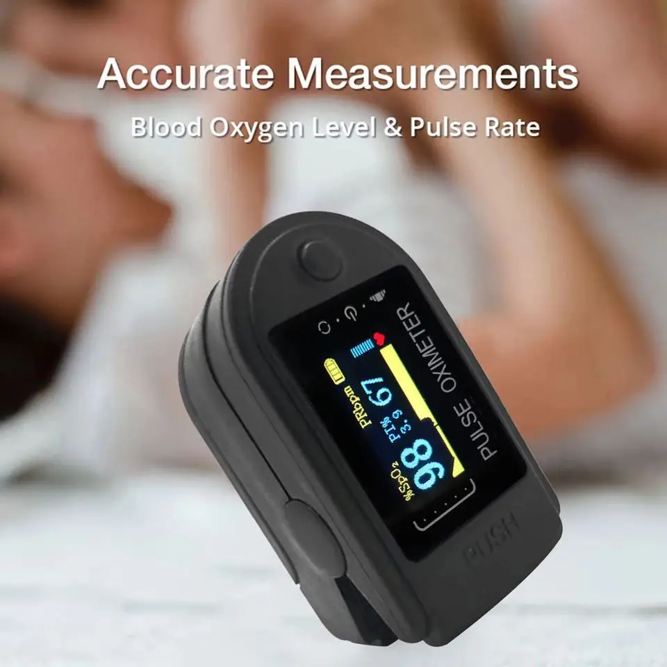 Цифровой оксиметр пульса измеритель артериального давления Пальчиковый кислородный датчик Оксиметр импульс с