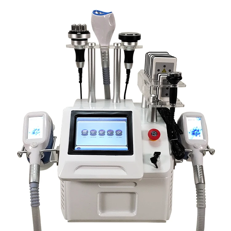 Cryolipolysis Slimming Machine 2 Handles Body Slimming Machine 2023 RF Handles Vaccum Handles Together for Weight Loss Device