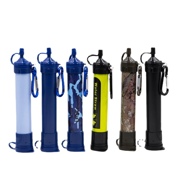 wholesale Outdoor Personal Emergency Water Filter For Camping and home drinking