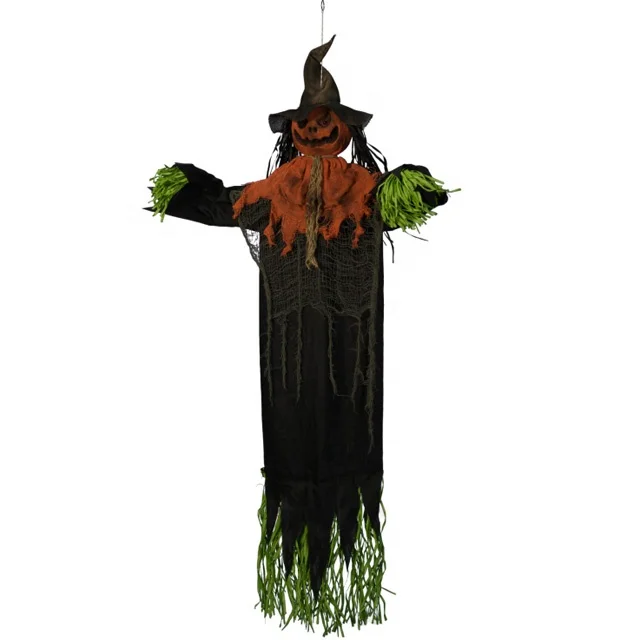 Halloween Decoration Light up Pumpkin /Haunted House props Scarecrow