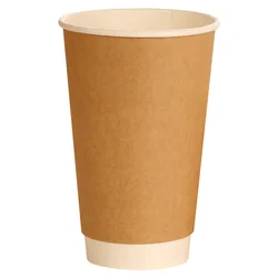 Custom Design Made Manufacturer Compostable 8Oz Single Wall Coffee Coke Paper Cup