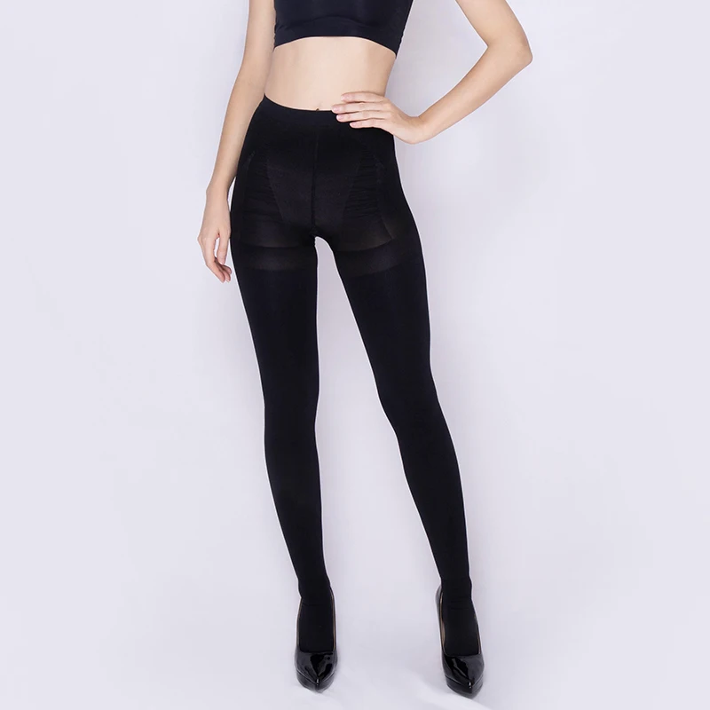 2022 new black sexy translucent design shaper tight pantyhose
