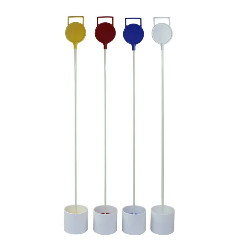 Plastic Golf Putting Cup Hole, Practice Green Cup,Golf Hole with golf flag customized for golf course supplies