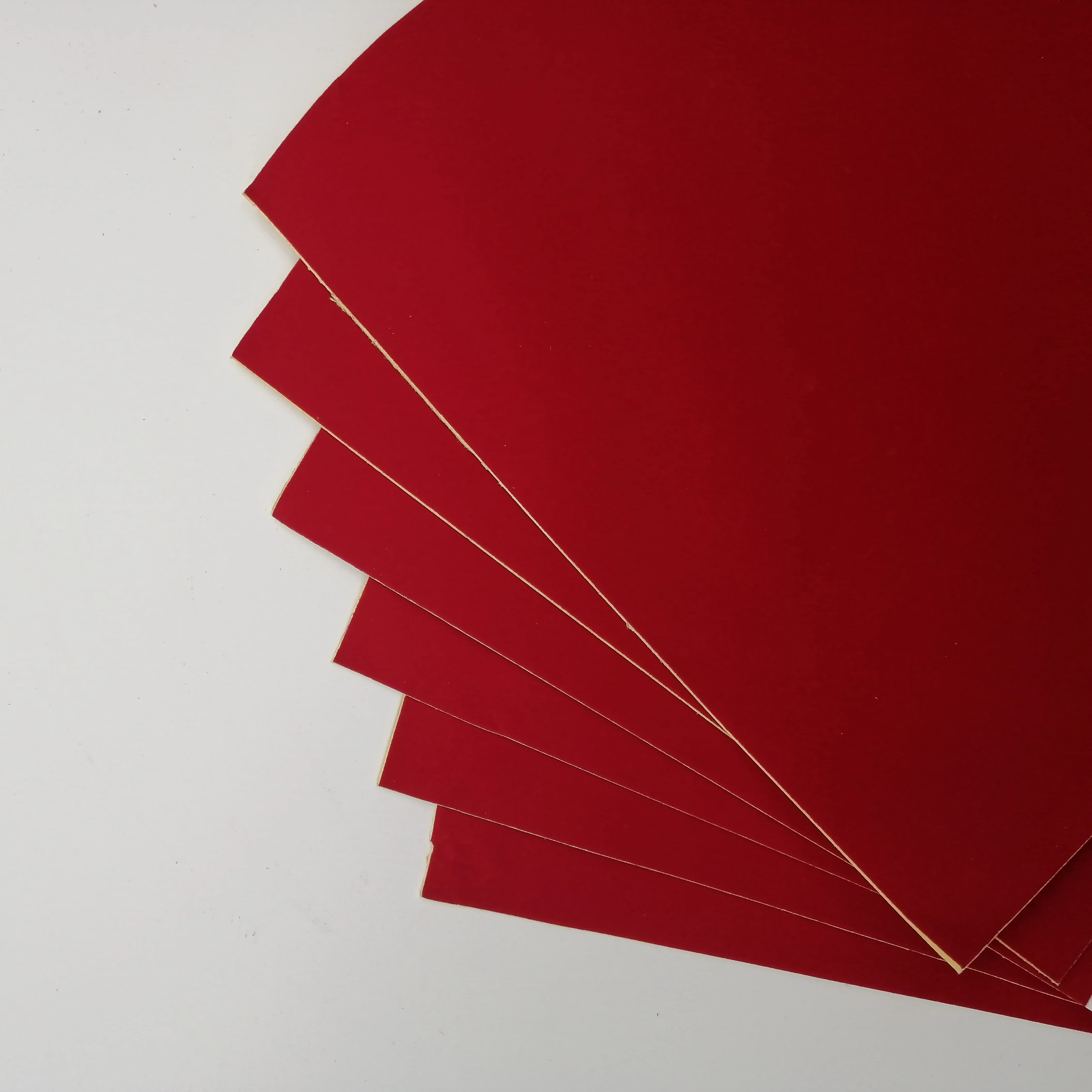 
180gsm Single Sided Flocking Paper A4 Size Flock Paper Sheet for Jewelry Box 