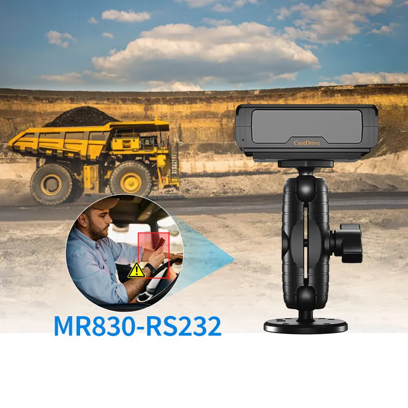 CareDrive MR830-RS232 Driving Anti Sleep Drowsy Alert Driver State Condition Monitoring Alarm System For Construction Machinery