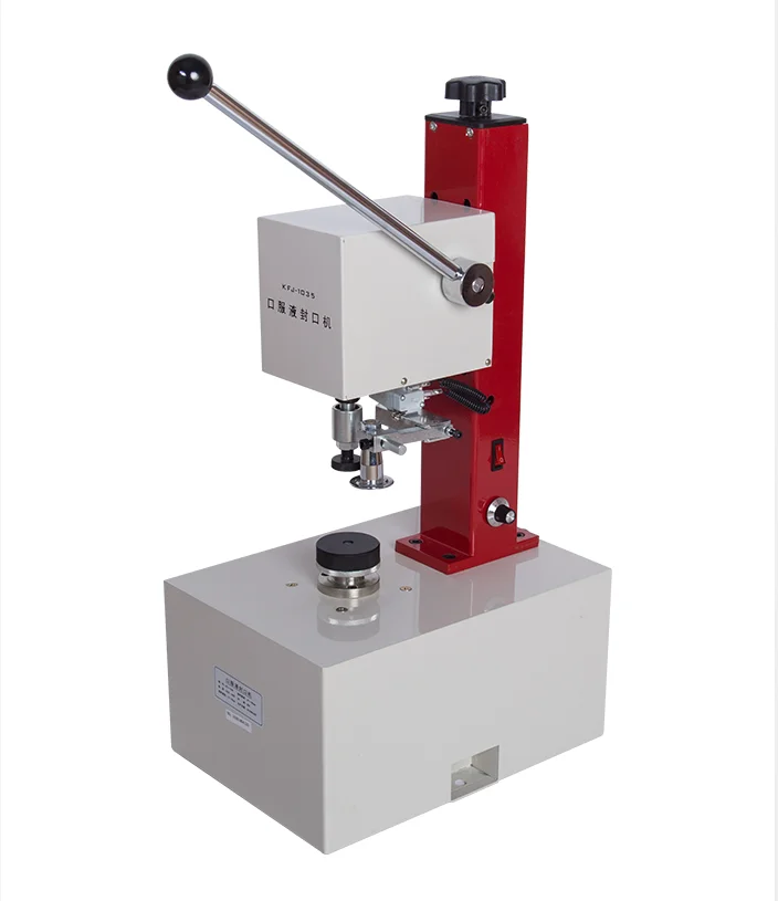 10-35MM  Penicillin Bottle Capper Antibiotics Bottle Crimper Perfume Oral Liquid Solution Electric Capping Machine