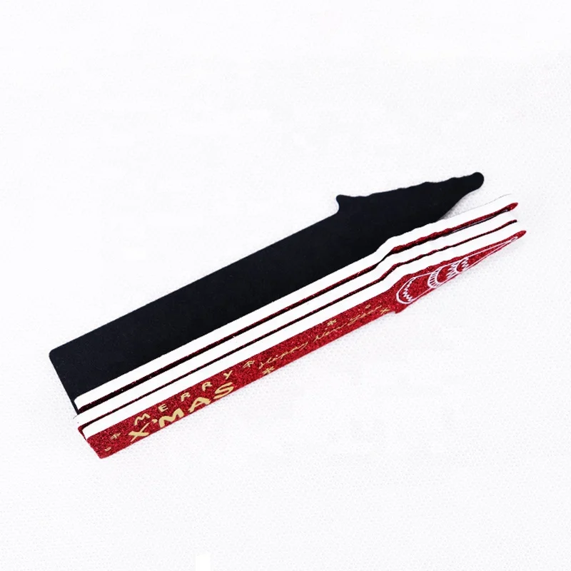 Best Selling Custom Printed Manicure Tools Glitter  Professional Disposable Nail File