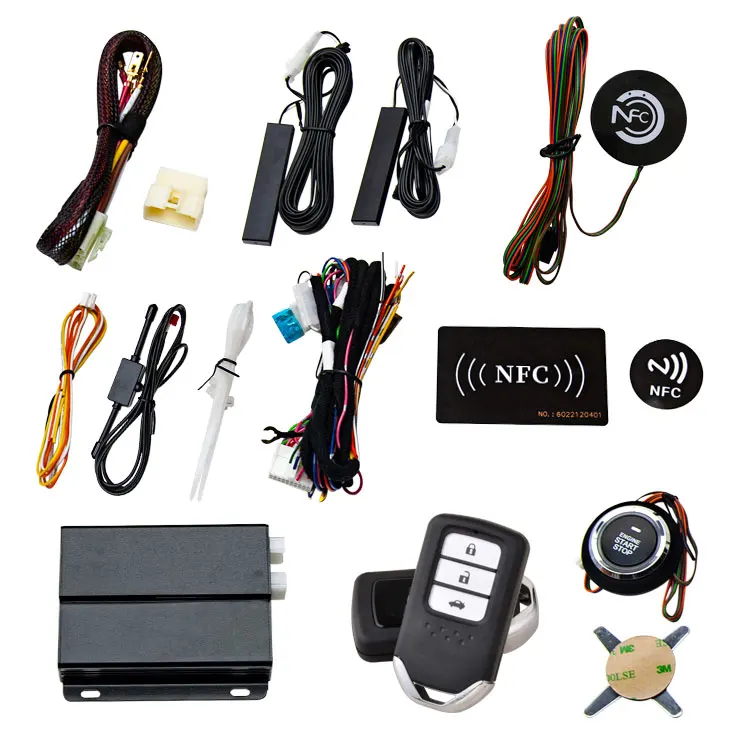 2023 New Product Automotive Electronics NFC Car Unlocking System Smart Card Keyless Entry One Way Car Alarm