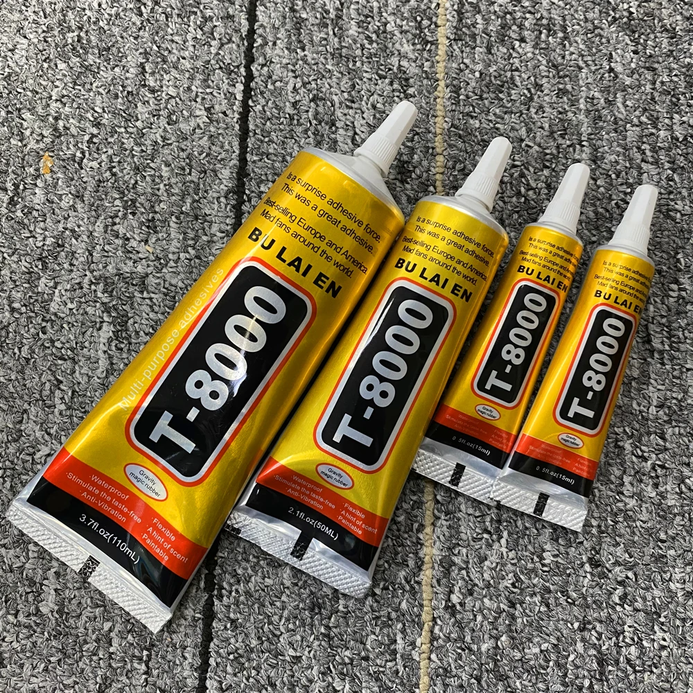 Multifunctional strong glue high quality T8000 110ml for jewelry  DIY acrylic repair mobile phone screen